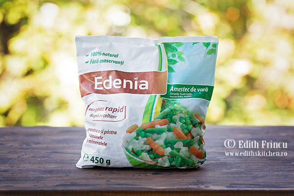 Amestec de vara Edenia - Gratin cu legume si spanac