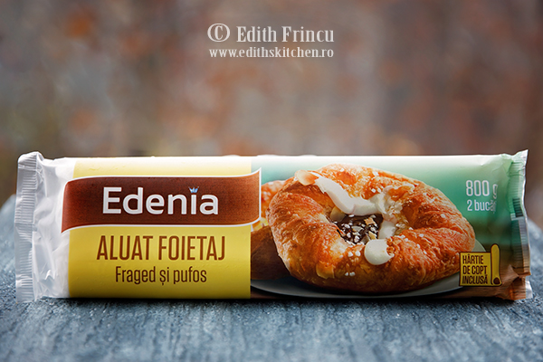 foietaj Edenia - Mini prajituri cu foietaj si nutella