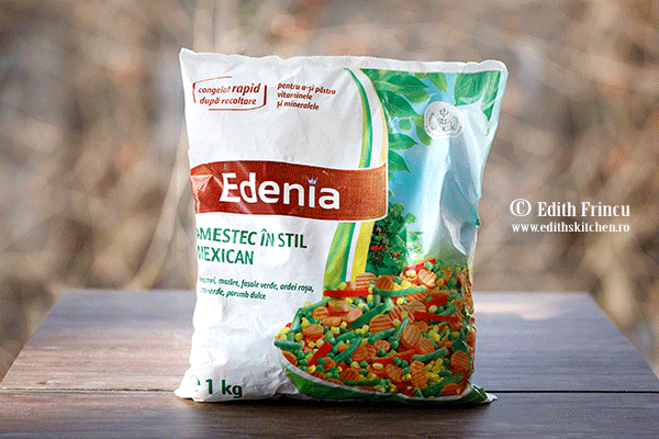 Quesadilla cu legume si pui Amestec mexican Edenia - Quesadilla cu legume si pui