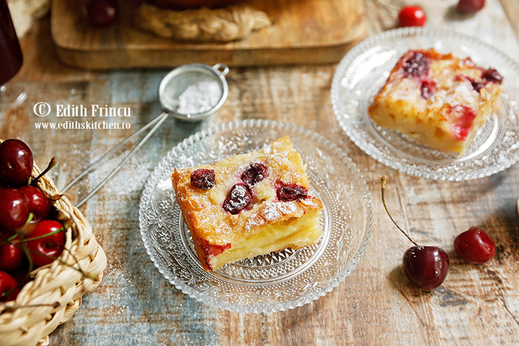 Placinta cu smantana si visine placinta cu smantana si visine 1 - Placinta cu smantana si visine